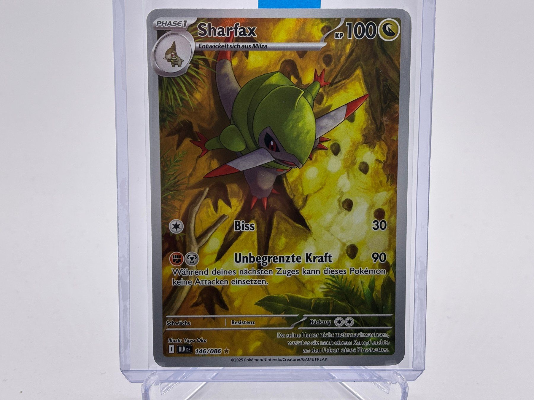 Pokémon Carte collezionabili: Schwarze Blitze - Sharfax  (BLK 146) - DE – Nuovo (secondo la descrizione) da Allschwil venduto da Bullach