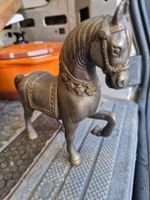 Antike Pferdefigur aus Messing - Rarität zu verkaufen!