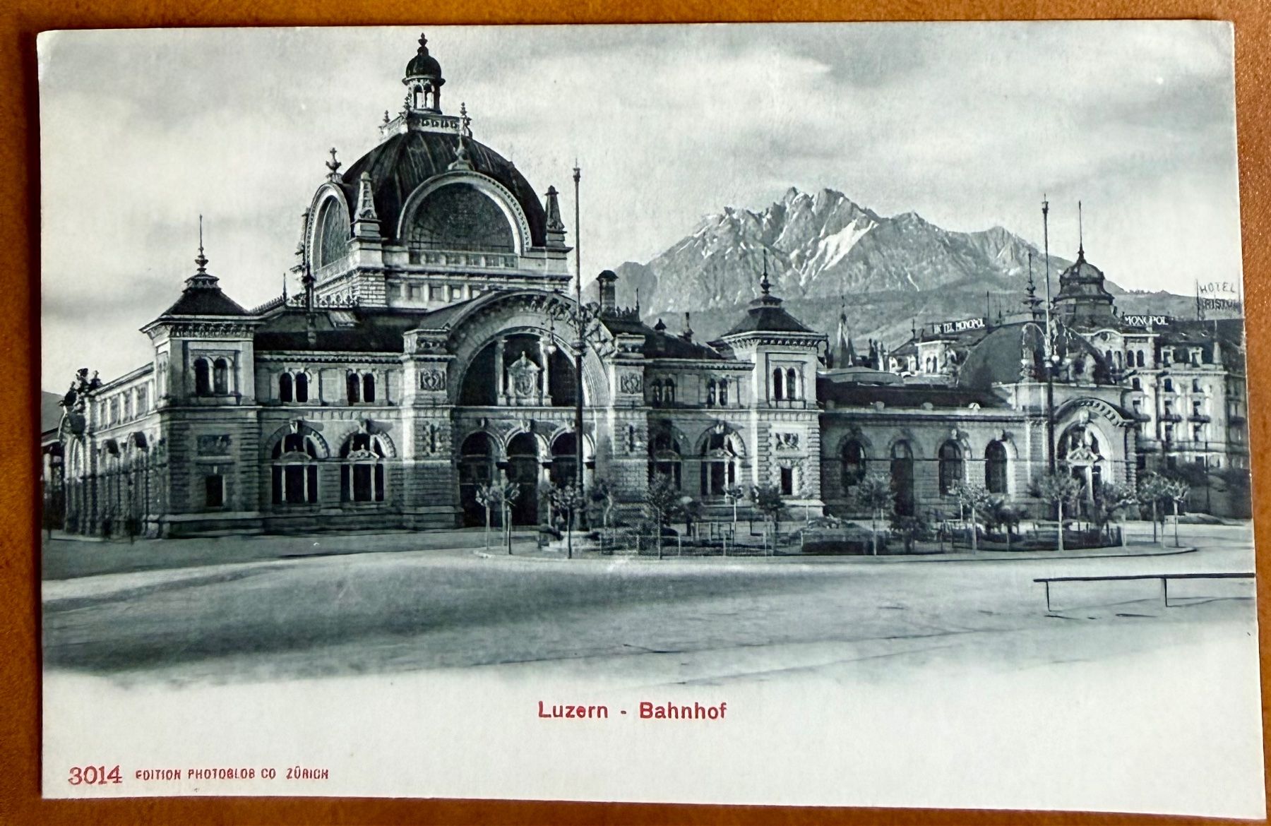 Ansichtskarten: Luzern - Bahnof AK – Gebraucht aus Lutry von Ediego