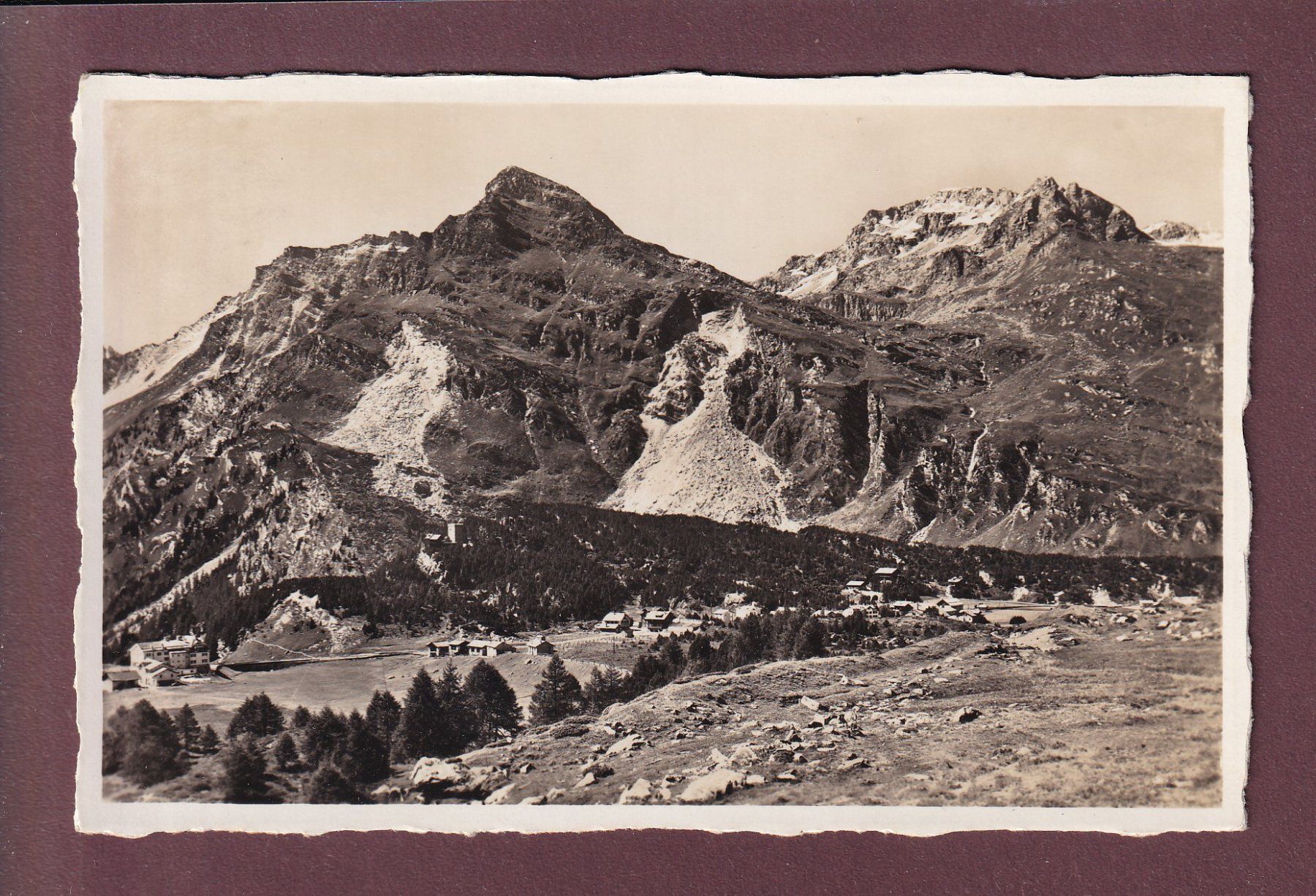 Cartoline postali: MALOJA - 1943 – Usato da Pully venduto da nicecards