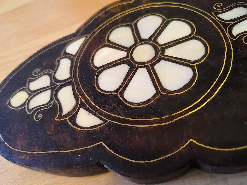 Tutte le decorazioni: Wunderschönes kleines Tablar aus Asien – Usato da Rothenburg venduto da RaSab 3