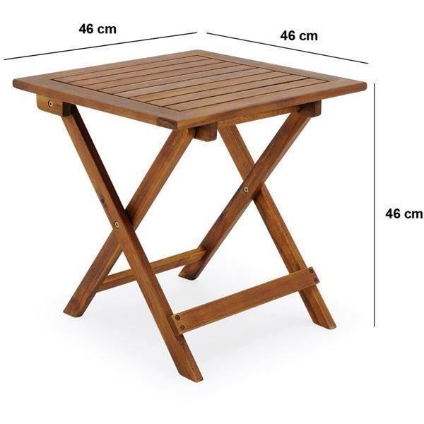 Tische: +Beistelltisch Klapptisch Holz Tisch Gart – Neu und originalverpackt aus Amriswil von JaJa-Express 3