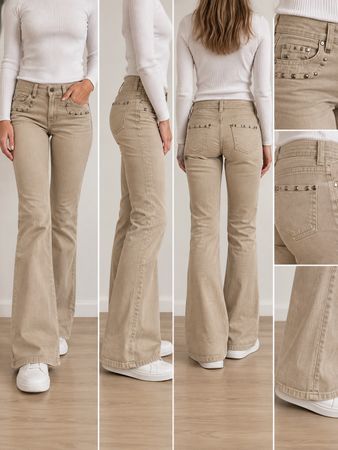 Casablanca Hose Gr. 36 mit Nieten-Details 🤎✨ wie neu