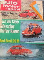 Zeitschrift auto motor und sport von 1969 !