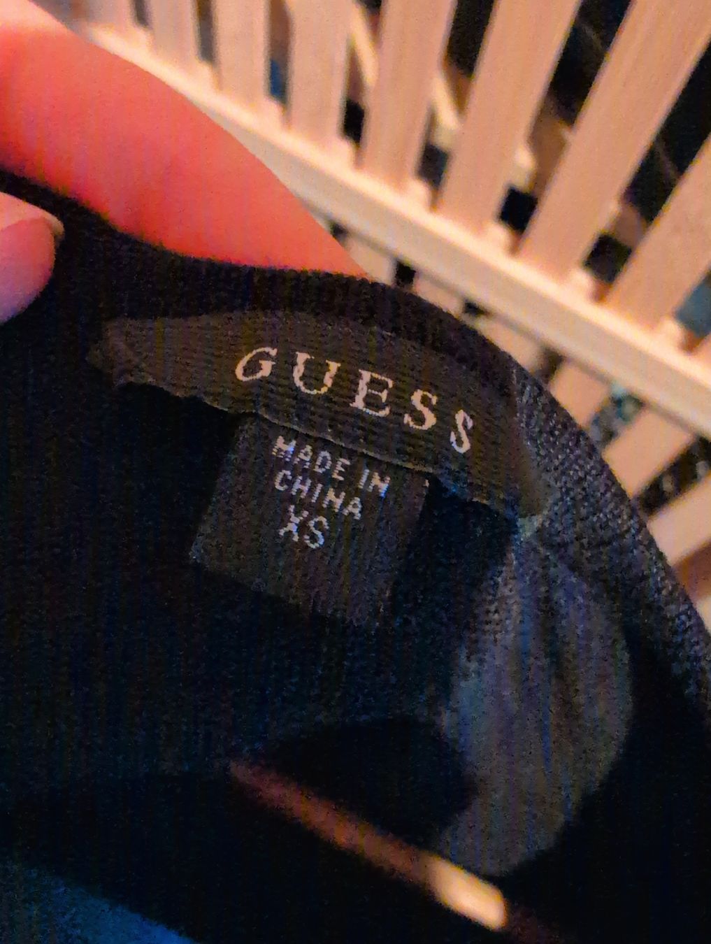 Guess Vestiti: Guess Rippstrickkleid schwarz XS – Usato da Unterlunkhofen venduto da SophieS. 2