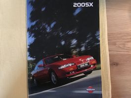 Nissan 200 SX Verkaufsprospekt August 1994