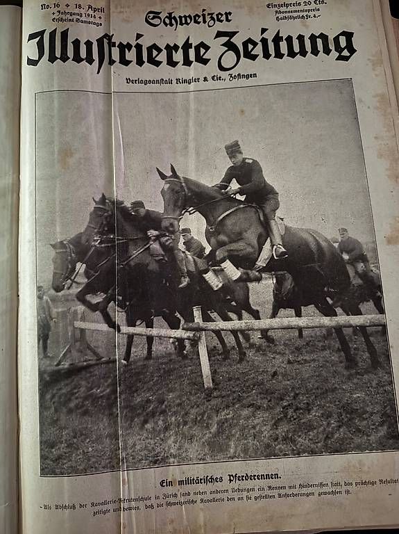 Libri: Schweizer Illustrierte Zeitung, 1914, Buch gebunden – Usato da Frieswil venduto da litmady 1