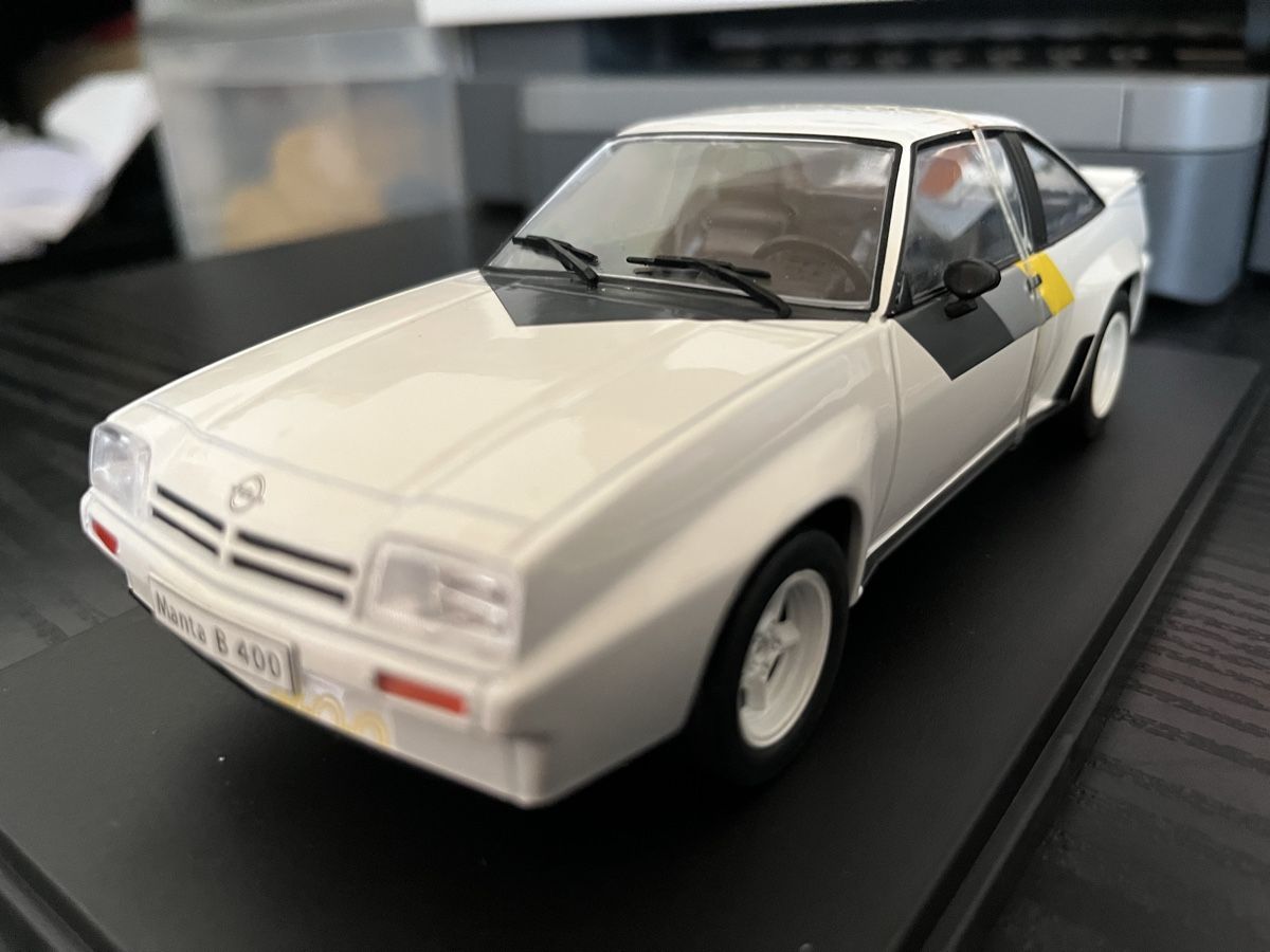 Opel Modellini d'auto: Opel Manta 400.  1:24 – Nuovo (secondo la descrizione) da Rümlang venduto da Papamoll4