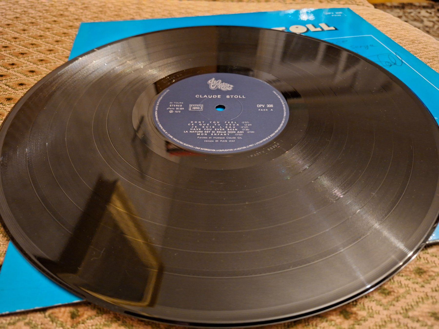 Dischi in vinile: Rare LP - Claude Stoll - Disco/Funk - Dédicacé – Usato da Bernex venduto da Wannabehasbeen01 4