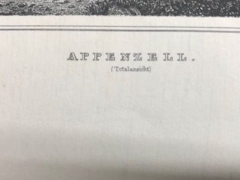 Incisioni: Stich von Appenzell – Usato da Basel venduto da romaz61 5