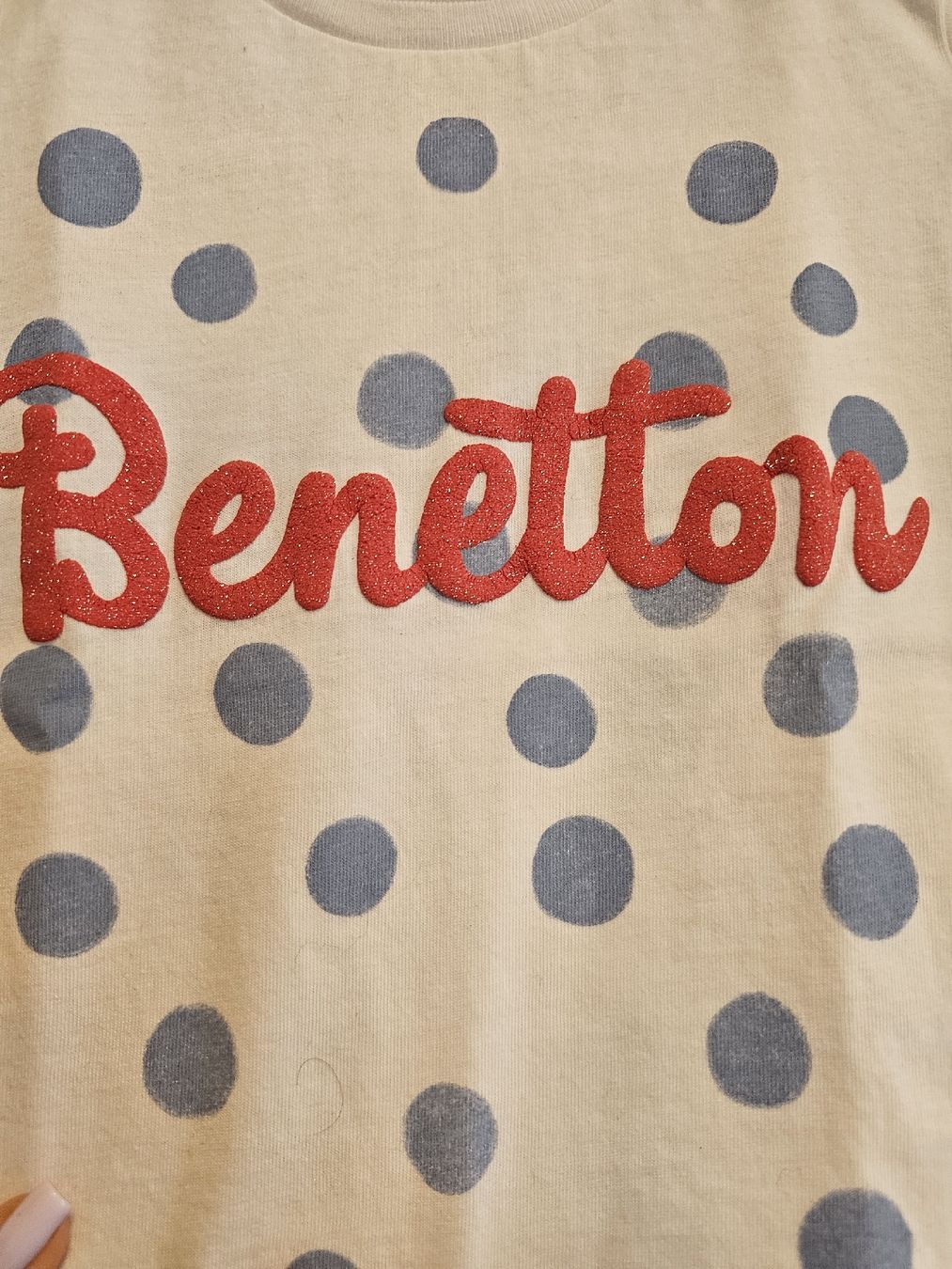 Benetton Camicie, T-shirt & Polo: Benetton Mädchen T-Shirt Gr. 2 Jahre – Usato da Laufen venduto da Taty007 2