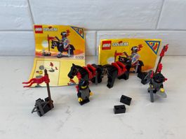 2x LEGO System 6009 Chevaliers Dragon occasion bon état