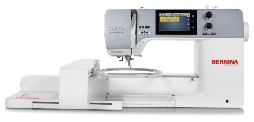 Bernina Nähmaschinen: Bernina 570QE inkl. SDT- Stickkit – Neu und originalverpackt aus Bülach von topnaehmaschinen 1