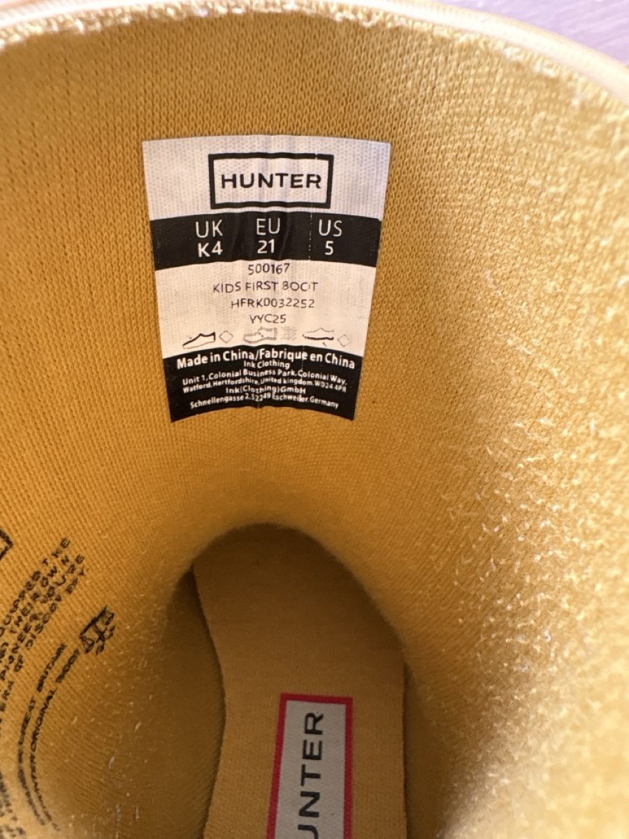 Hunter Schuhe für Jungen: Stivale da pioggia N 21 – Gebraucht aus Massagno von ale_s2lx 2