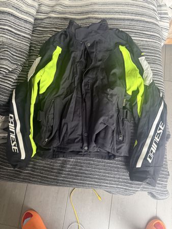 Dainese Motorradjacke, Top Zustand, Schwarz/Neon, Grösse 52