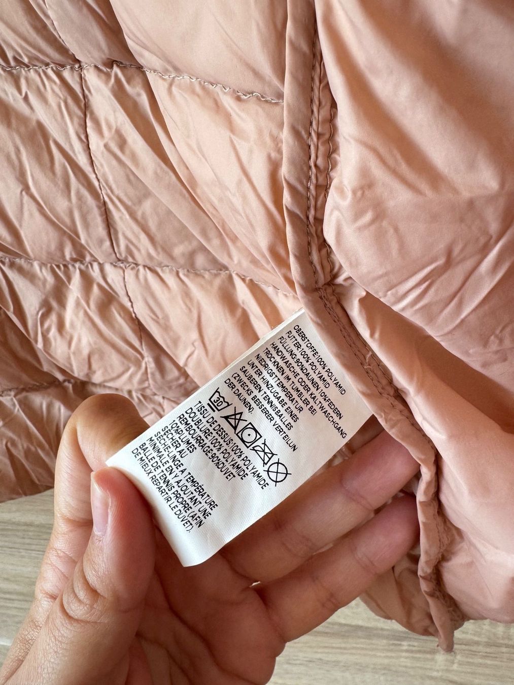 Giacche: Doudoune matelassee beige rosé – Usato da Montreux venduto da iizaa811 2