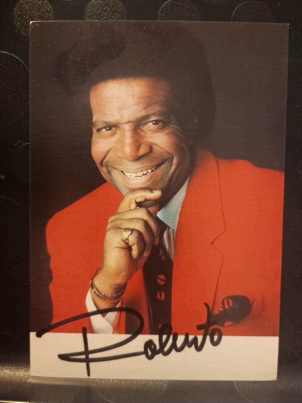 Autografi: Roberto Blanco - handsigniert – Usato da Menziken venduto da Artographs