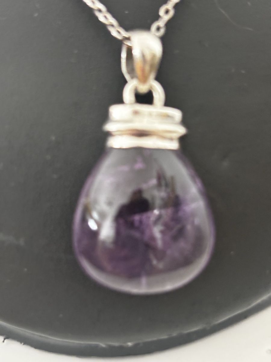 Ciondoli: Très beau pendentif améthyste montée sur argent – Nuovo (secondo la descrizione) da Genève venduto da ati_tj8f 5