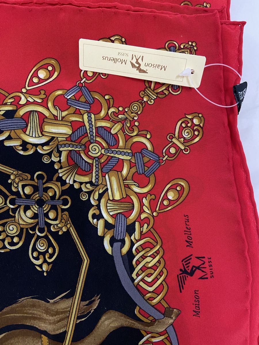 Maison Mollerus Foulard & Sciarpe: Maison Mollerus Seidentuch Pferde-Motiv – Usato da Dietikon venduto da brocki-eyra 7