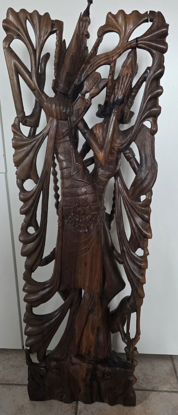 Sculture & Statue: Handgeschnitzte Skulptur Indonesien – Usato da Burgdorf venduto da Handera 1