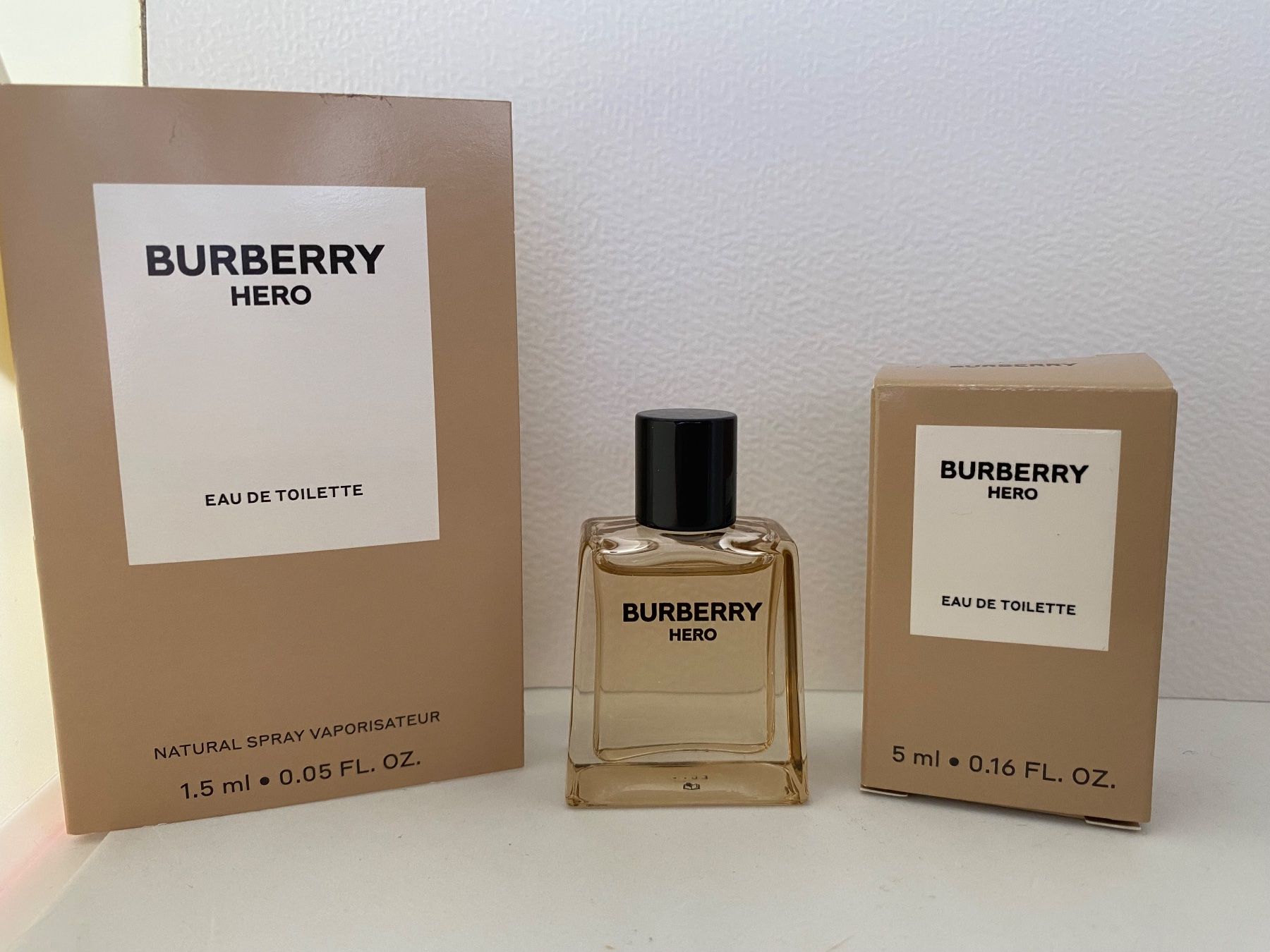 Burberry Profumi & Eau de Toilette: Miniatures Hero de Burberry – Nuovo e nell'imballaggio originale da Bouveret venduto da wes_7zll