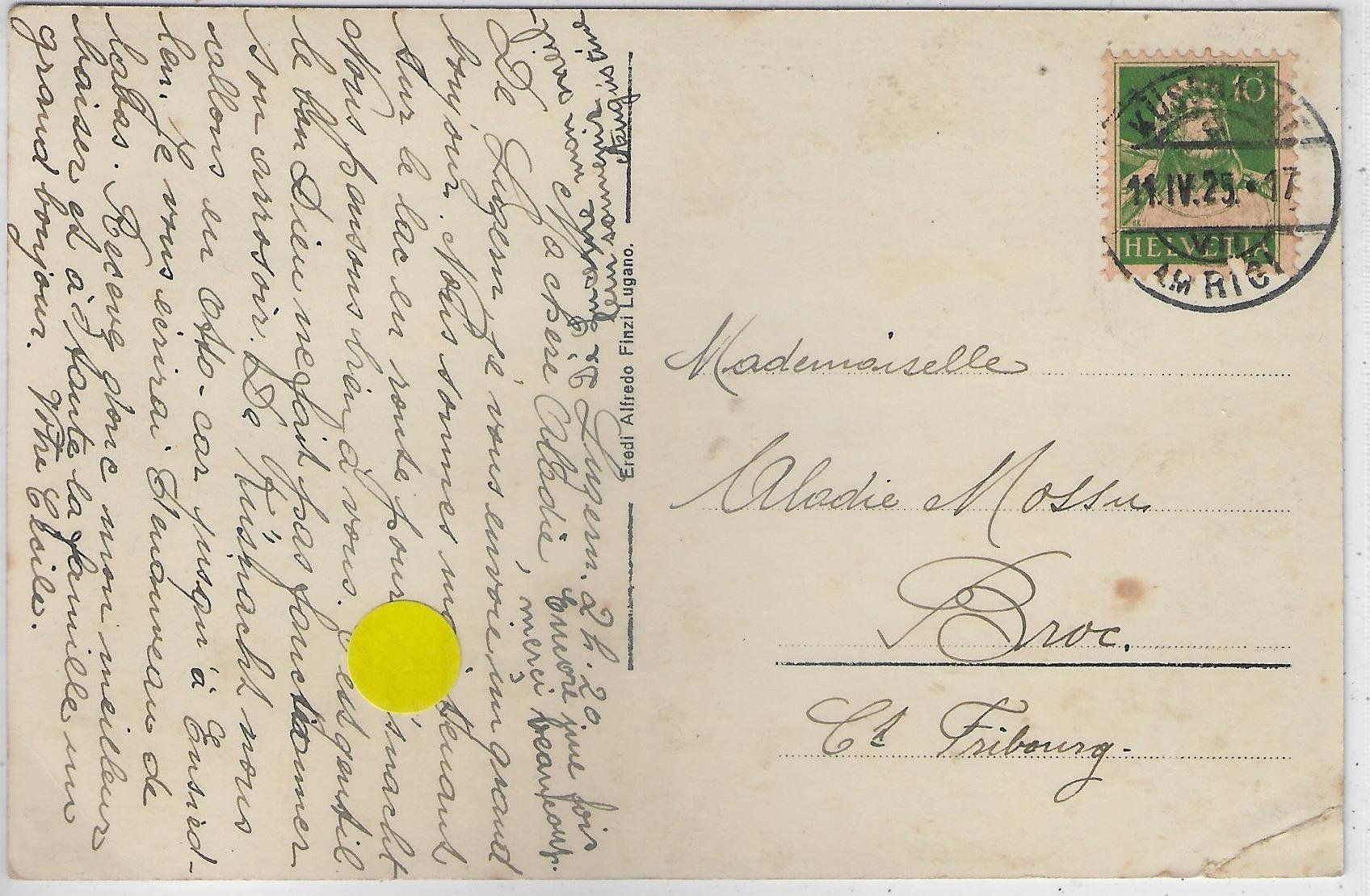 Cartoline postali: Luzern - Schweizerhofquai mit Rigi - animee – Usato da Ettingen venduto da Kartenplanet 1