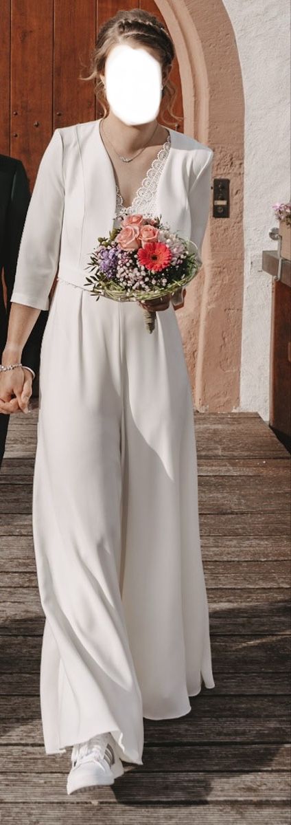 Tute: Hochzeitsjumpsuit inkl Blazer – Nuovo (secondo la descrizione) da Allschwil venduto da f1onq 5