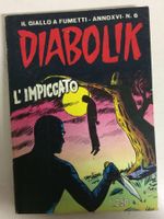 DIABOLIK L'IMPICCATO inedito N° 6 1977 ( XVI )‪