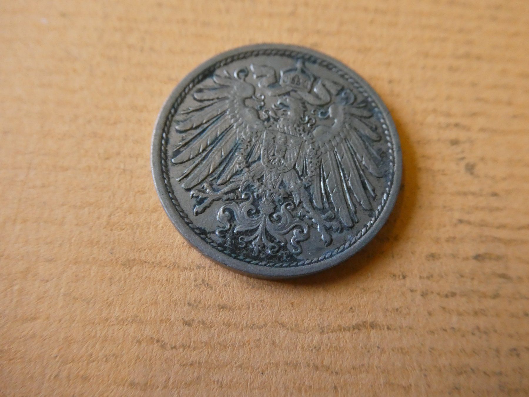 Tutti le monete: Dt. Reich 1914 E, 10 Pfennig – Usato da Hinterforst venduto da Rohusri 1