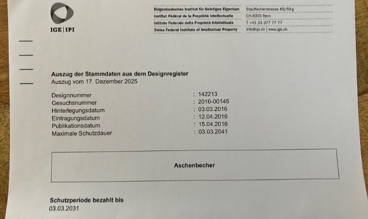Portacenere: Muldenaschenbecher Design – Usato da Solothurn venduto da Santa_naranja 2