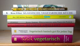 Konvolut Vegetarisch kochen 8 Titel