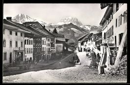 AK Gruyères, Grand-Rue et montagnes