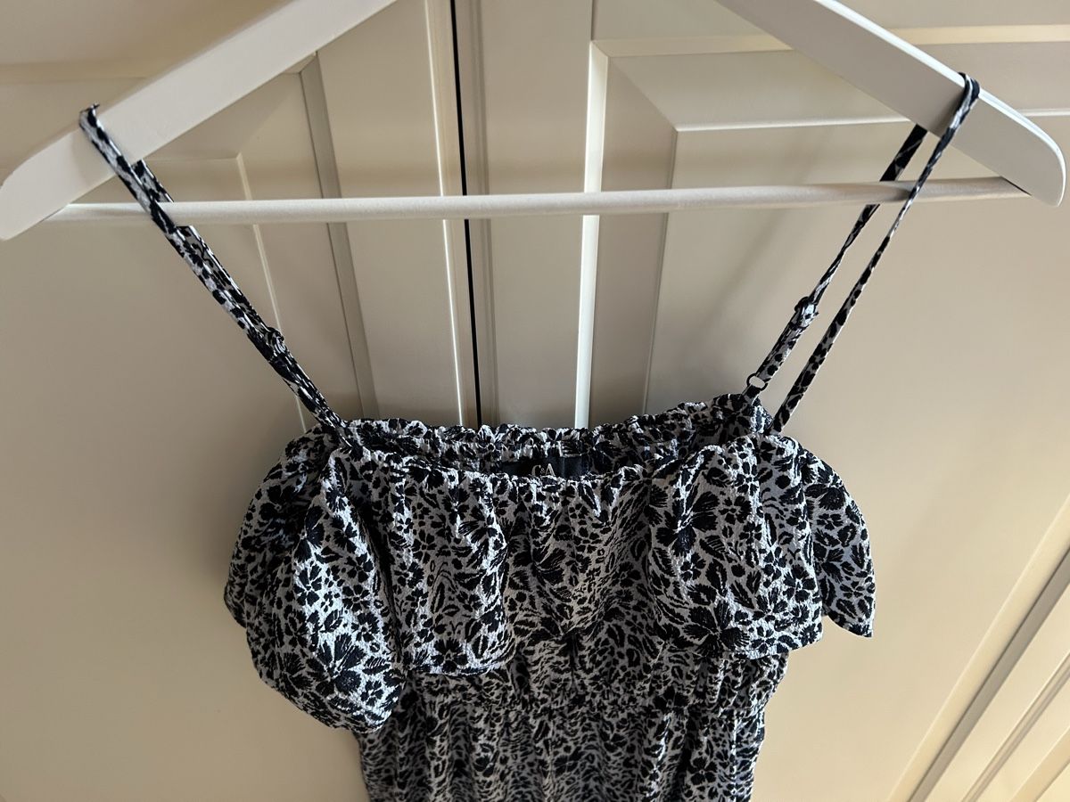 C&A Vestiti: Sommer Midi Kleid C&A, navy, Grösse 38 – Nuovo (secondo la descrizione) da Diessenhofen venduto da Bmaurice 1