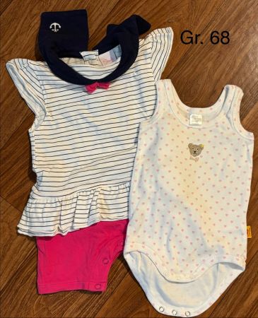 Sommer Set, Gr. 68, Body und kurzer Strampler