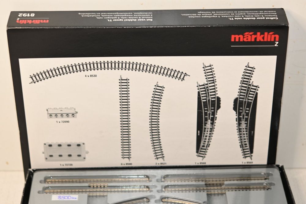 Pack D'extension De Voie Märklin Z 8192 - Set Musique T1 Pour Mini Club, échelle Z, Courant Continu