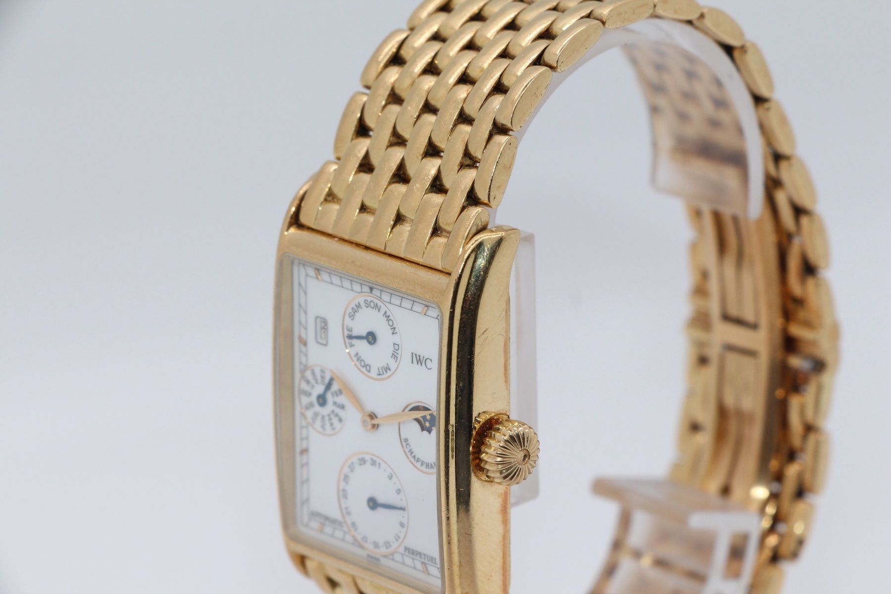 IWC Uhren: IWC Novocento Ewiger Kalender Ref. IW3545, Full-Set – Gebraucht aus Zug von eMDi_Collection 1
