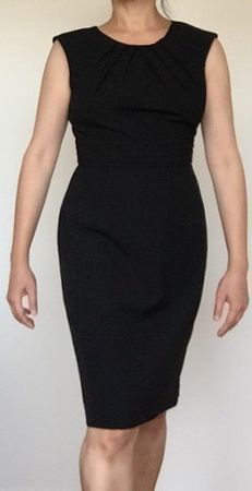 Elegantes schwarzes Kleid Designer Arthur Levine