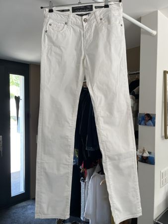 Jacob Cohen Jeans Weiss Groesse 28 Damen 711 guter Zustand