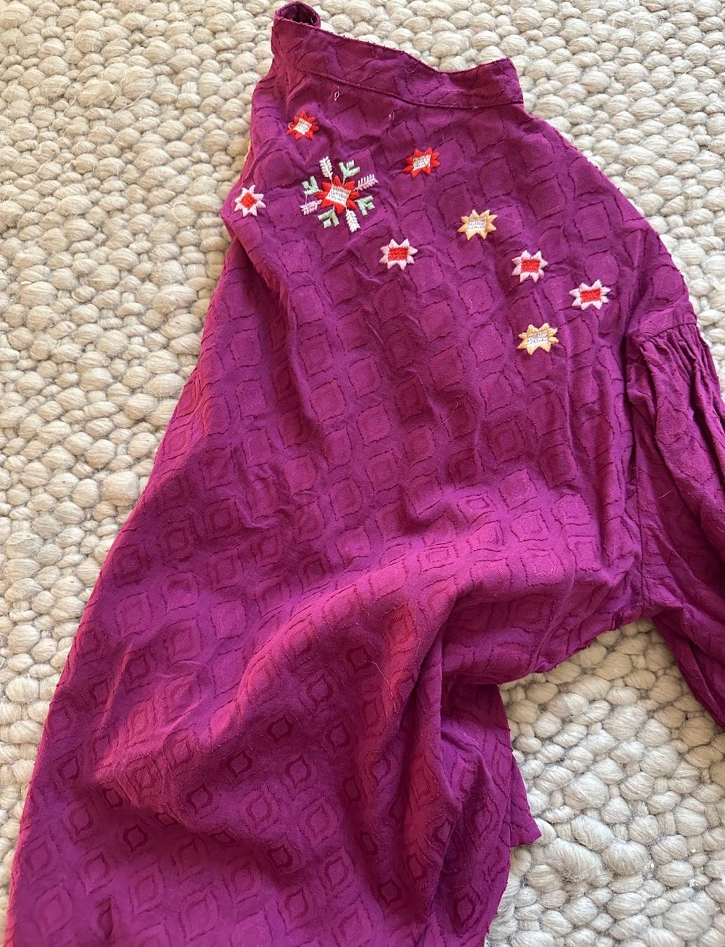 Camicette: BOHO-BLUSE IN PFLAUMENLILA – GR.M/L – Nuovo (secondo la descrizione) da Schaffhausen venduto da rot_yyy7 4