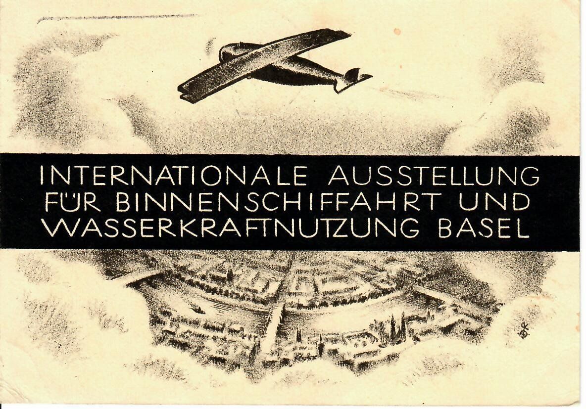 Cartoline postali: AK, Flugpost mit Vignette Basel 1926 – Usato da Hochdorf venduto da Ziegel-16 1