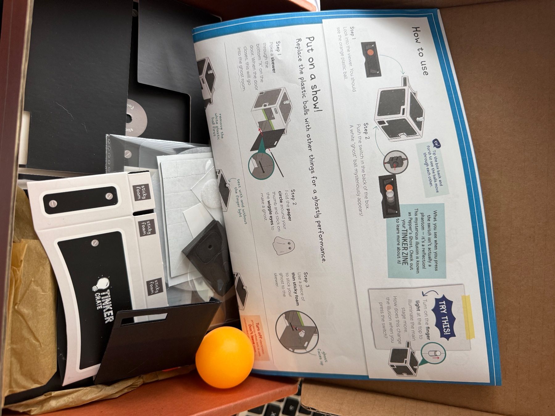 Kit di costruzioni: KiwiCo Phantom Projector neu – Nuovo e nell'imballaggio originale da Weiach venduto da Wikingnoldi 1