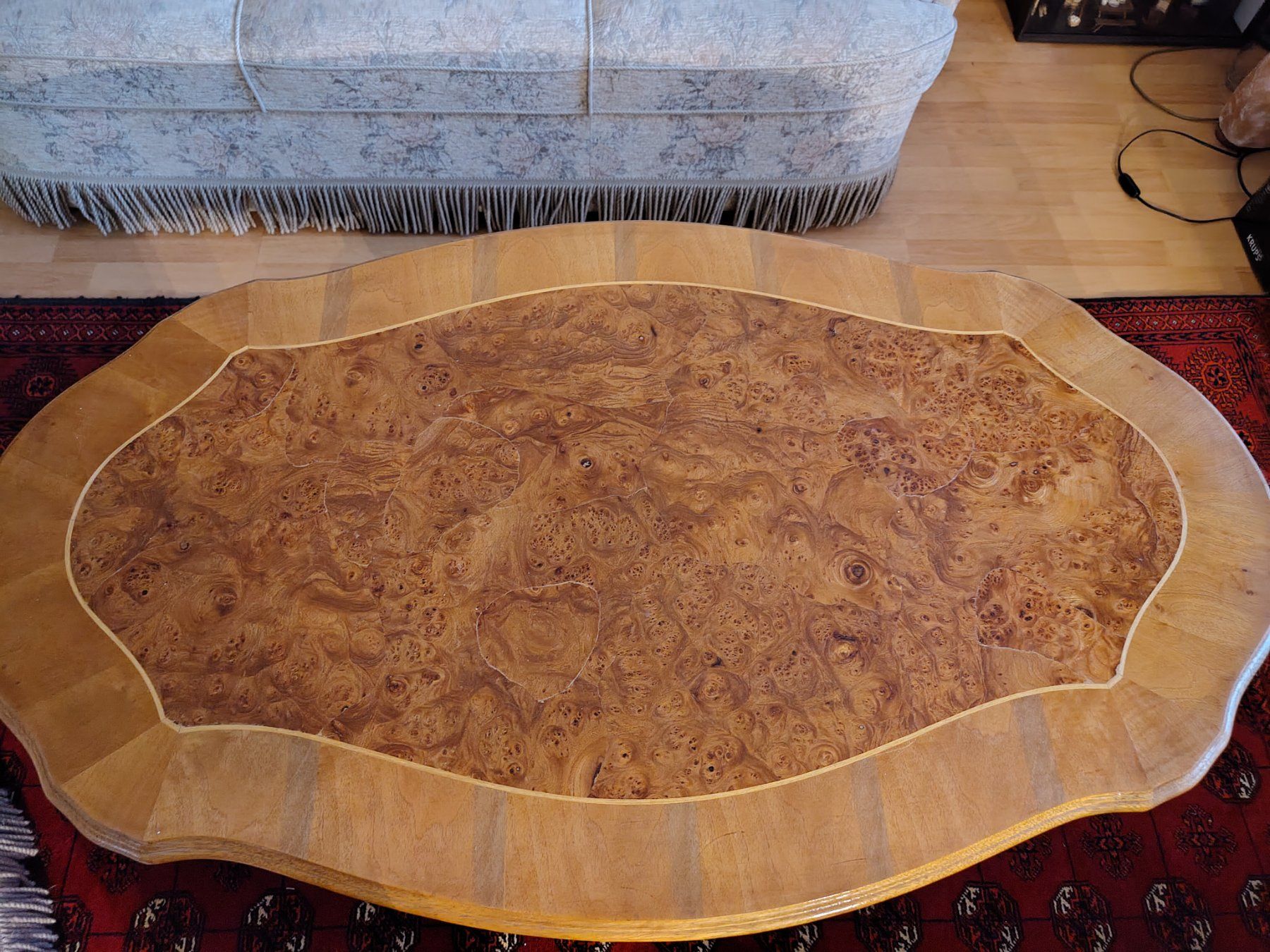 Tische: Wohnzimmertisch Holz oval – Gebraucht aus Schöftland von sunneschiin2016 1