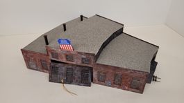 Konvolut aus USA Lokschuppen