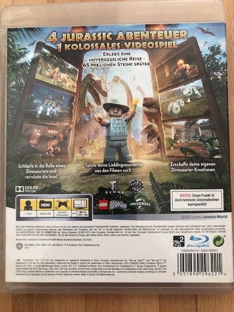Giochi: Lego Jurassic World - PS 3 – Usato da Nussbaumen AG venduto da Pika-Shop 1