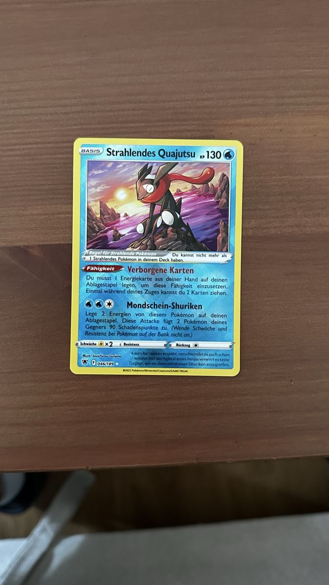 Pokémon Carte collezionabili: Quajutsu Pokemon karte – Usato da Zollikofen venduto da Pasfah