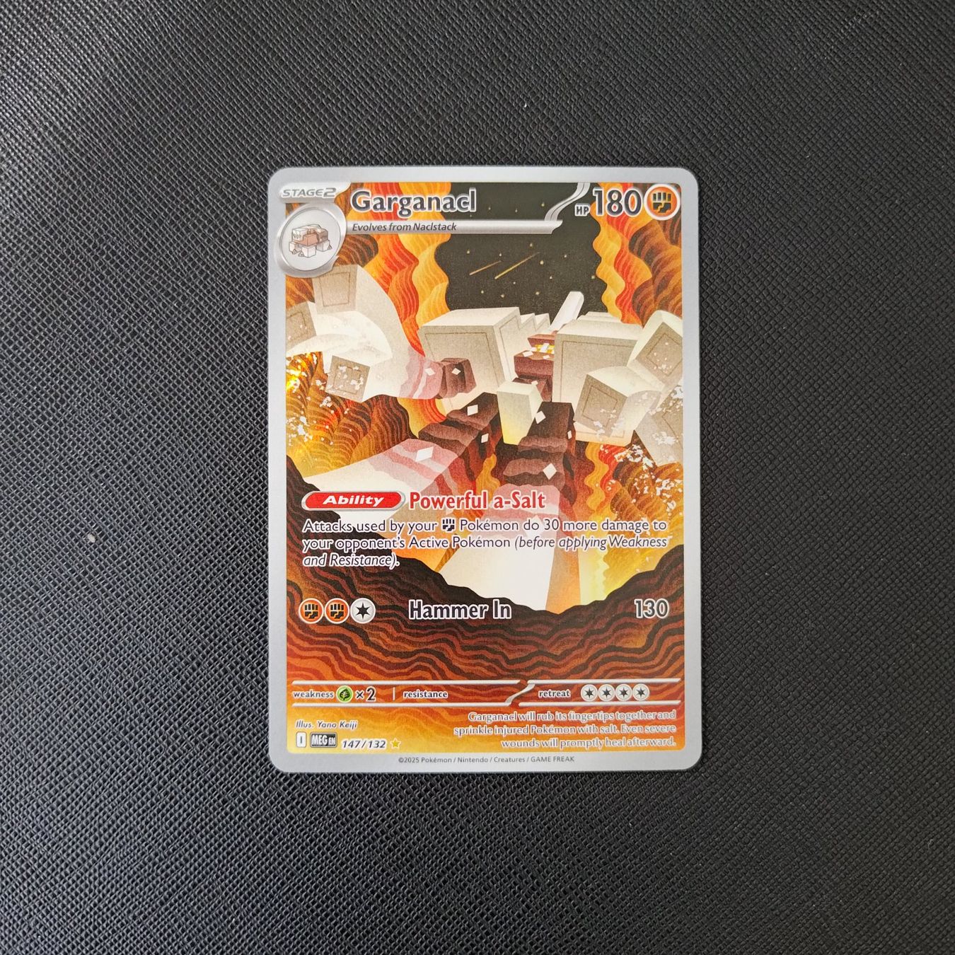 Pokémon Carte collezionabili: Ab 1.- Garganacl 147 [ Mega Evolution ] (EN) – Nuovo (secondo la descrizione) da Basel venduto da KilluahZ