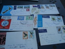 New Zealand, 11 Sonderbriefe/FDC ab 1965