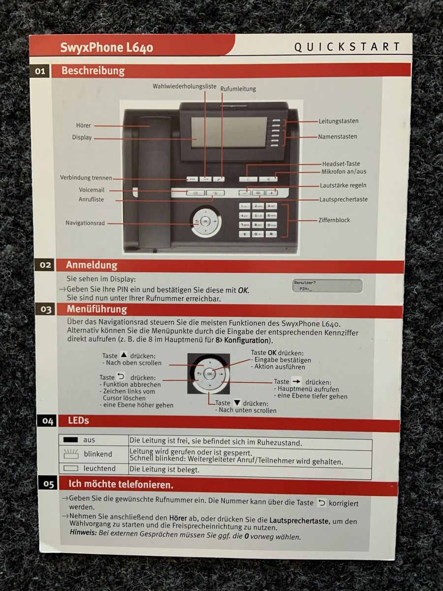 Siemens Telefone: Digitales Telefonsystem Siemens OpenStage 40G – Neu (gemäss Beschreibung) aus Elgg von dan_f8gv 6