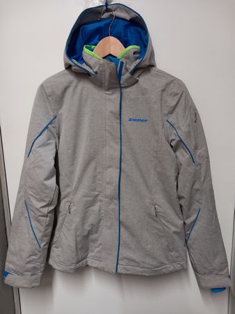 Ziener Skijacke hellgrau Gr. 38