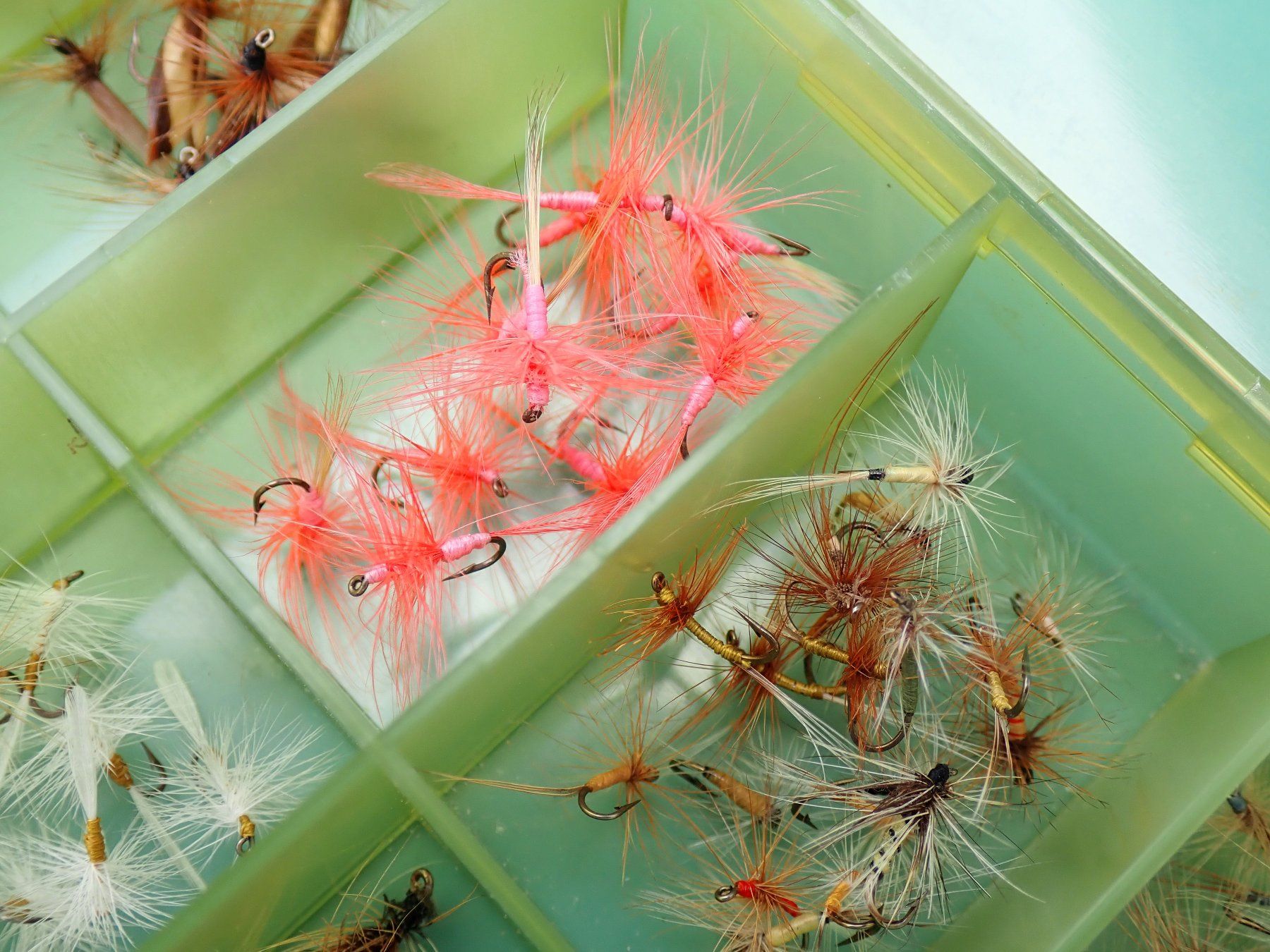Köder: Fliegen, Fliegenfischen 100 Stück - Total Fr. 40.- – Neu (gemäss Beschreibung) aus Nassenwil von Fwalti01 2